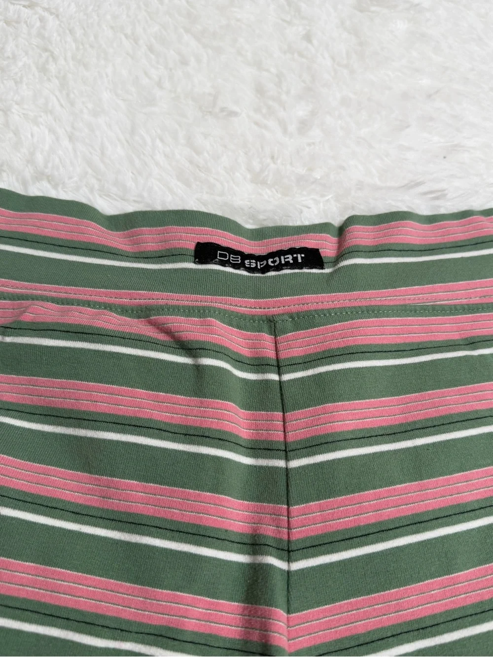 Dairy Boy XL/XXL Striped The Big Tee Mini Short Pink Friday Stripe Matching Set